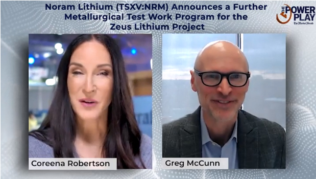 Noram Lithium Announces a Further Metallurgical Test Work Program for the Zeus Lithium Project